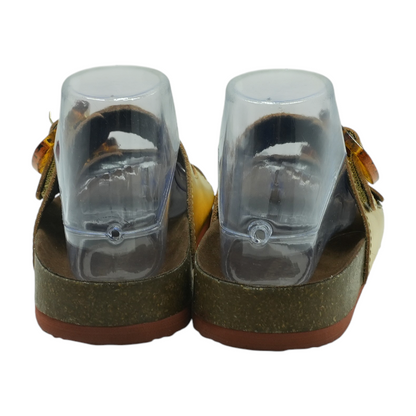Gold Flat Sandals