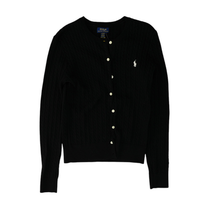 Black Cardigan Sweater