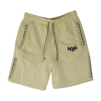 Beige Active Shorts