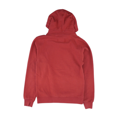 Red Graphic Hoodie Pullover