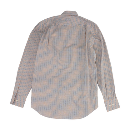 Multi Check Long Sleeve Button Down