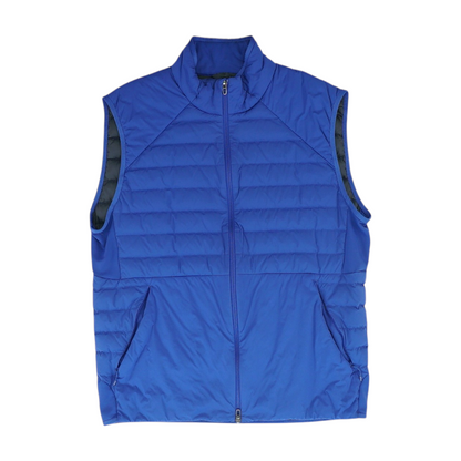 Blue Solid Active Vest
