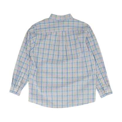 Multi Check Long Sleeve Button Down