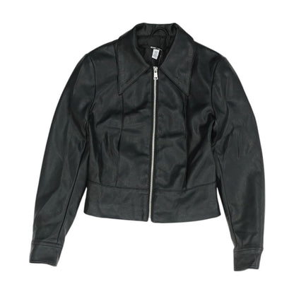 Black Faux Leather Jacket