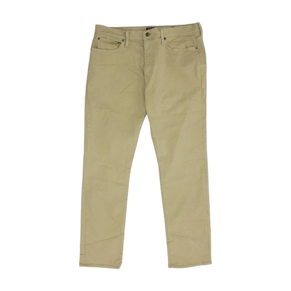 Khaki Straight Pants