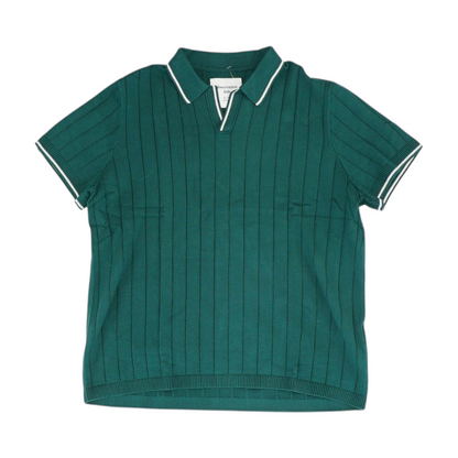 Green Short Sleeve Polo