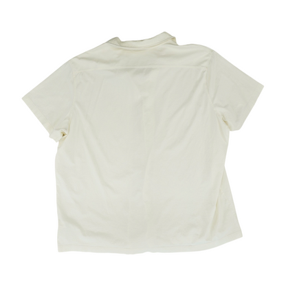 Ivory Big & Tall Solid Short Sleeve Button Down