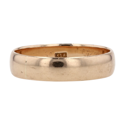 14K Yellow Gold Band