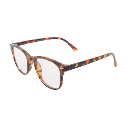 Brown Oversized Unknown Prescription Eyeglasses