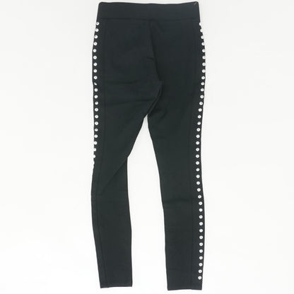 Black Solid Leggings