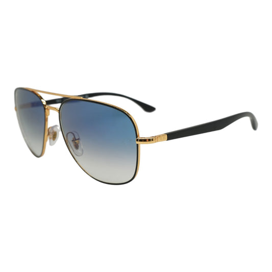 Gold RB 3683 Aviator Sunglasses