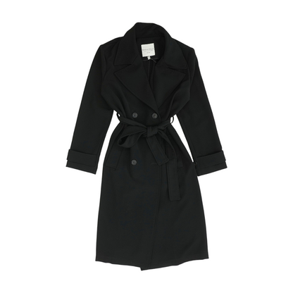 Black Solid Coat