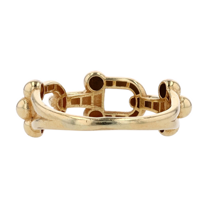 18K Yellow Gold Fashion Ring