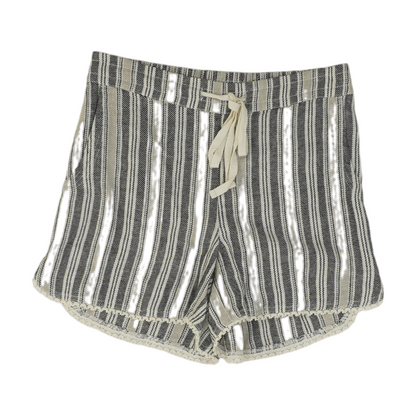 Multi Striped Knit Shorts