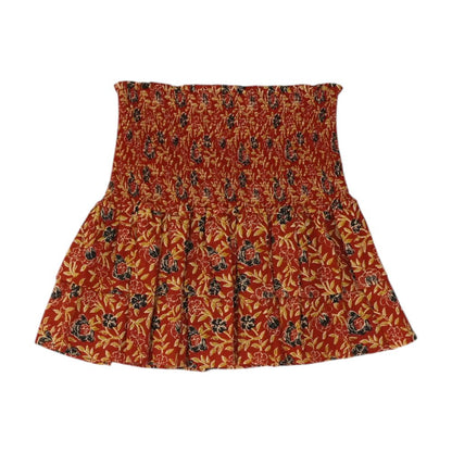 Red Midi Skirt