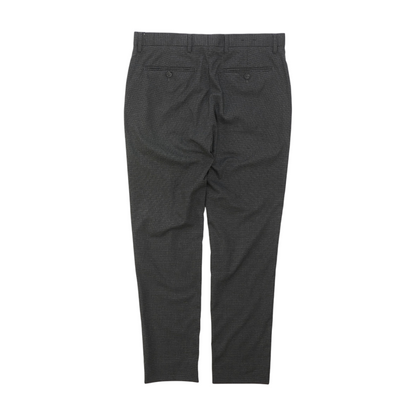 Charcoal Check Slim Pants