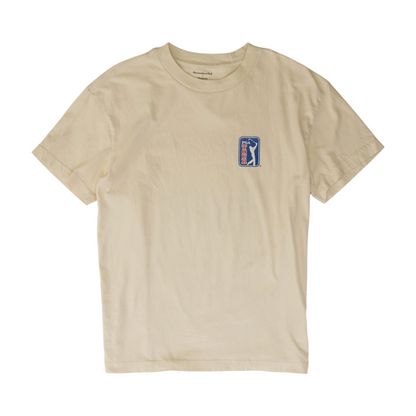 Cream Solid T-Shirt