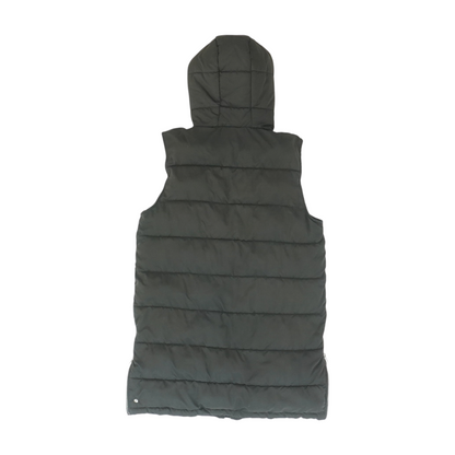 Black Solid Active Vest