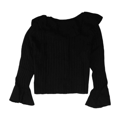 Black Plus Size Cardigan Sweater