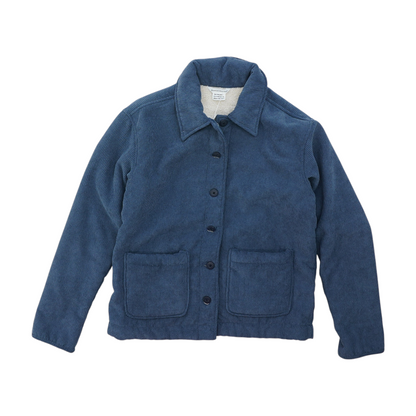 Blue Solid Jacket