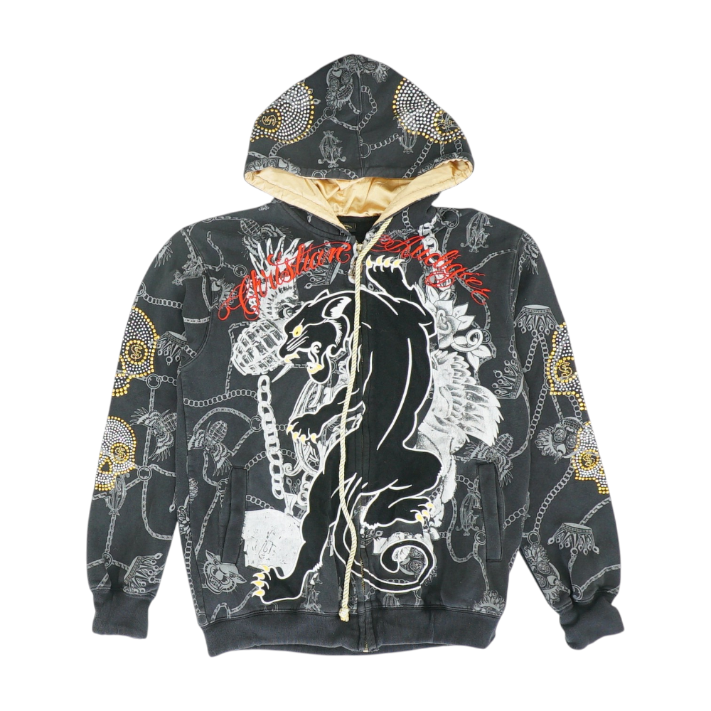 Black Print Jacket