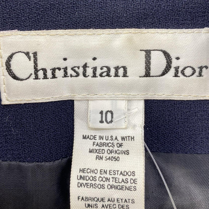 Vintage Navy Solid Blazer