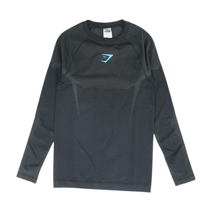 Black Solid Active T-Shirt
