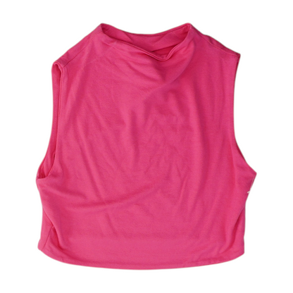 Pink Cropped Blouse