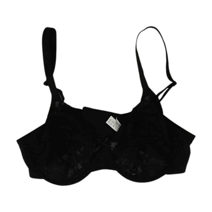 Black Floral Bralette