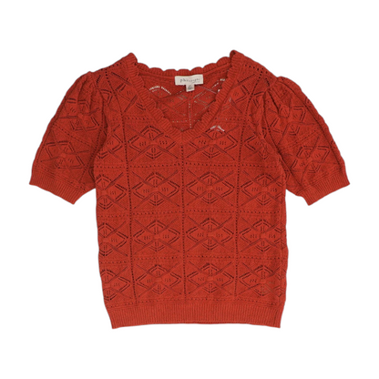 Rust Pullover Sweater