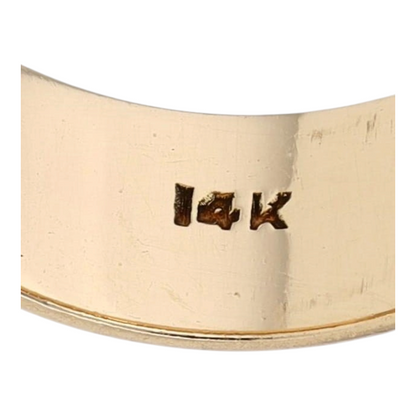 14K Yellow Gold Band Ring