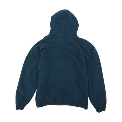 Teal Solid Hoodie Pullover