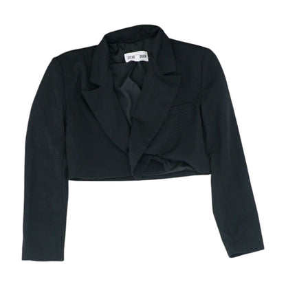 Black Solid Blazer
