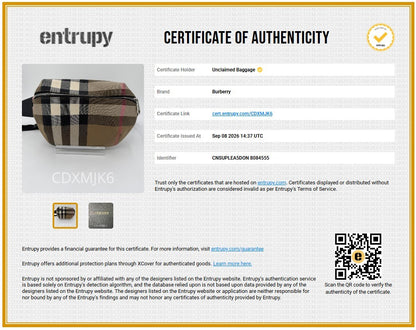 Burberry Sonny House Check Canvas Belt Bag – Image 6