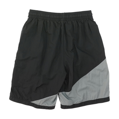 Black Color Block Active Shorts