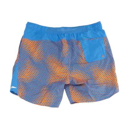 Blue Abstract Swim Bottom