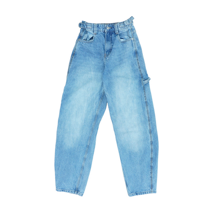 Blue Straight Jeans