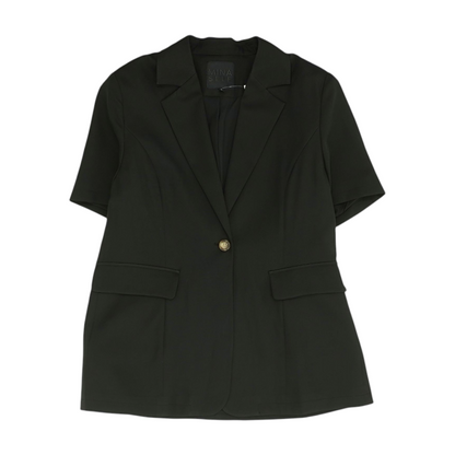 Black Solid Blazer