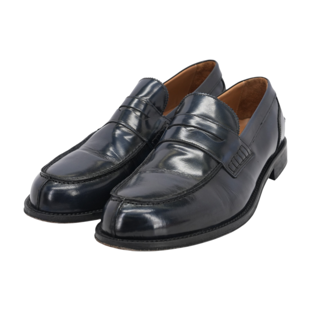 Black Slip-On Dress Shoes