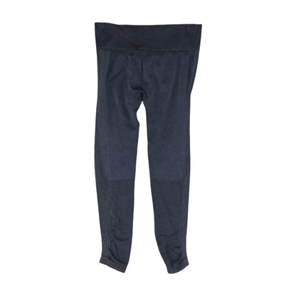 Gray Solid Leggings