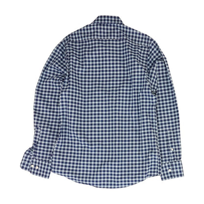 Blue Check Long Sleeve Button Down
