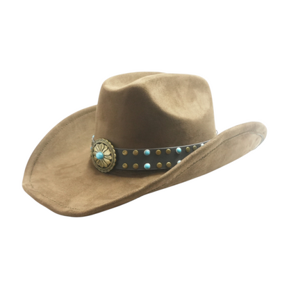 Brown Western Hat