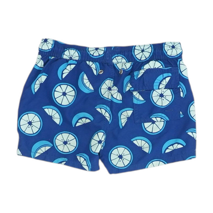 Blue Graphic Swim Bottom