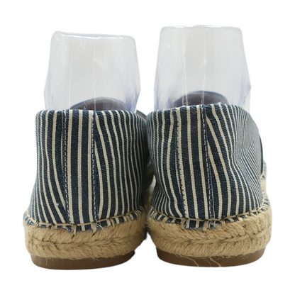 Navy Slip-On Flats