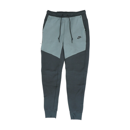 Gray Color Block Slim Pants