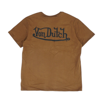 Brown Solid T-Shirt