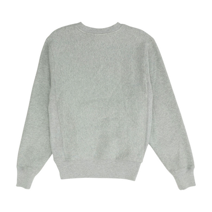 Gray Solid Sweatshirt Pullover
