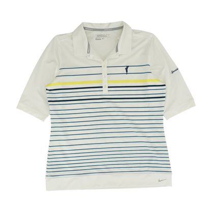 White Striped Active T-Shirt