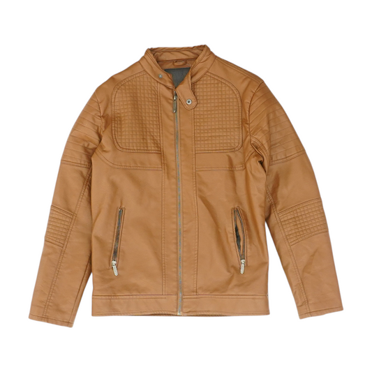 Brown Solid Jacket