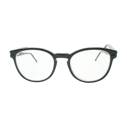 Black Round Prescription Eyewear